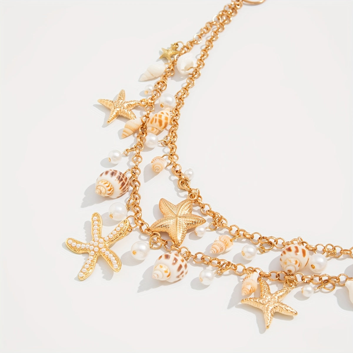 Boho Shell Double Body Chain